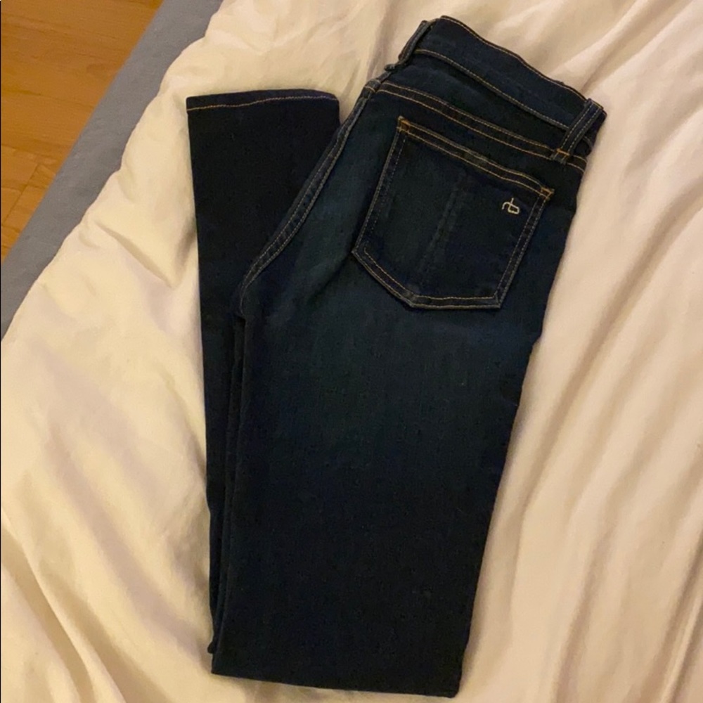 Rag & Bone High-Waisted Skinny Jeans